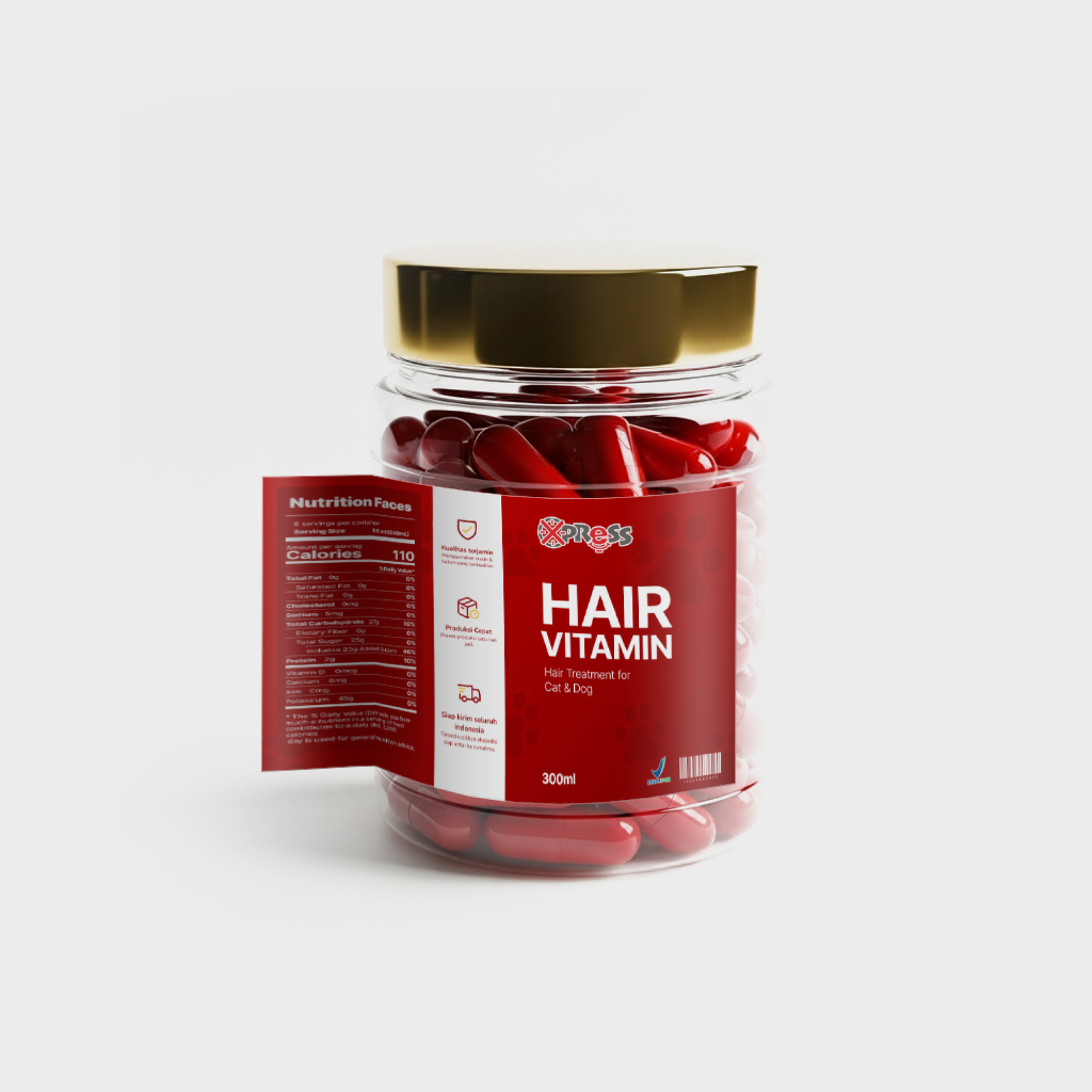 Sticker Label - 7 x 8 cm