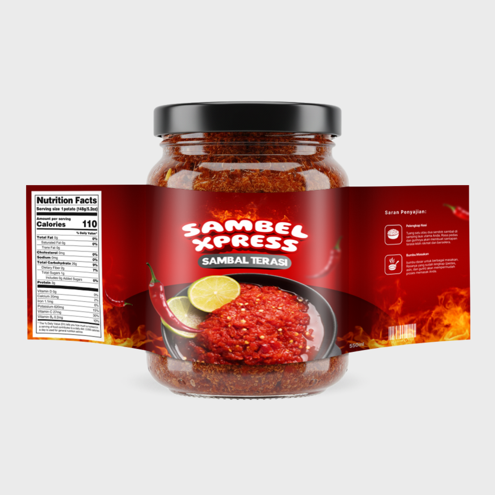 Sticker Label - 7 x 11 cm