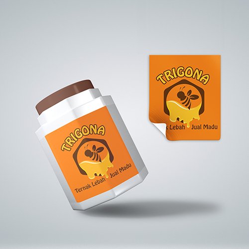 Sticker Label - 4 x 5 cm
